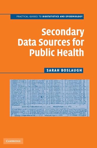 Secondary Data Sources for Public Health