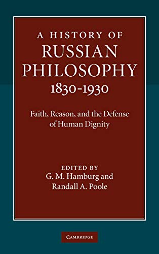 A History of Russian Philosophy 1830-1930