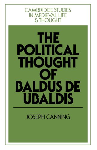 The Political Thought of Baldus de Ubaldis