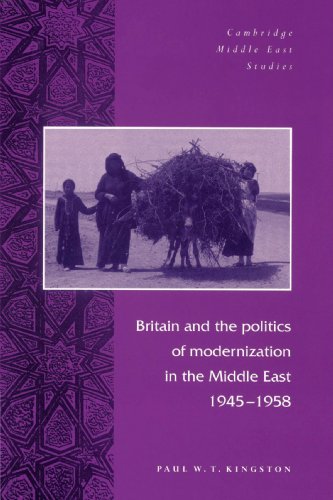 Britain and the Politics of Modernization in the Middle East, 1945 1958