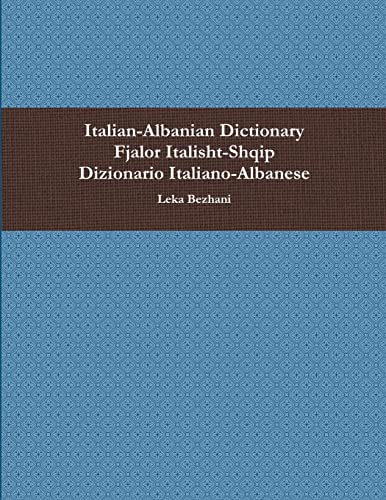 Italian-Albanian Dictionary 6300 Words