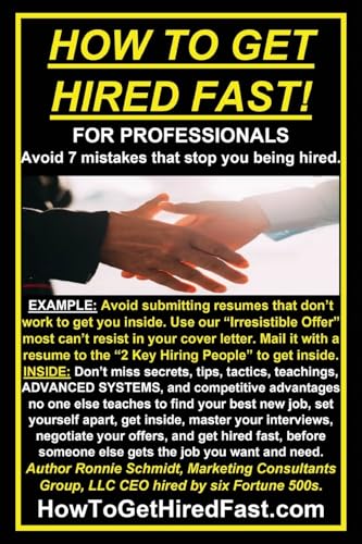 How To Get Hired Fast! GOOD NEWS JOB SEEKERS! Forget submitting resumes online getting minimal responses. Do this instead.