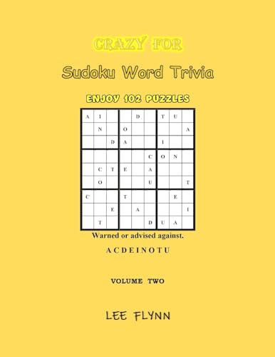 Crazy For Sudoku Word Trivia