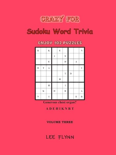 Crazy For Sudoku Word Trivia