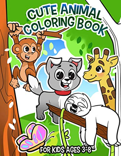 Cute Animal Coloring Book