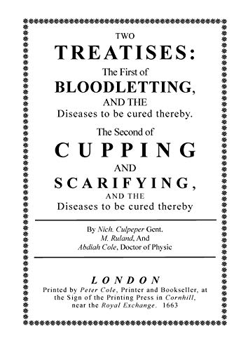 Bloodletting and Cupping