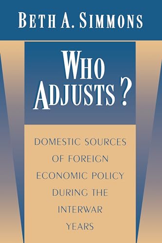 Who Adjusts?