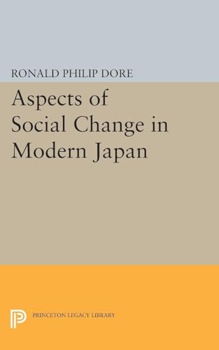 Aspects of Social Change in Modern Japan