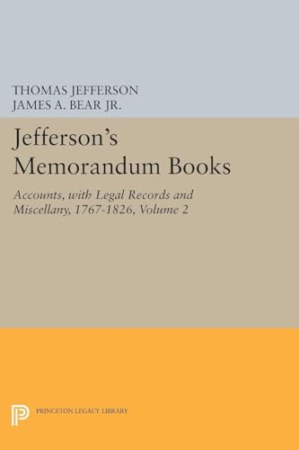 Jefferson's Memorandum Books, Volume 2