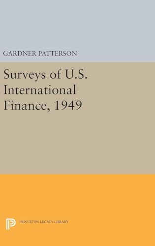 Surveys of U.S. International Finance, 1949