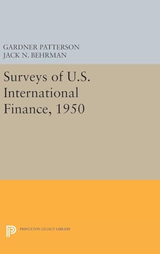 Surveys of U.S. International Finance, 1950