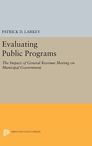Evaluating Public Programs