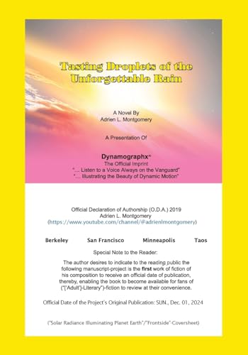 Tasting Droplets of the Unforgettable Rain