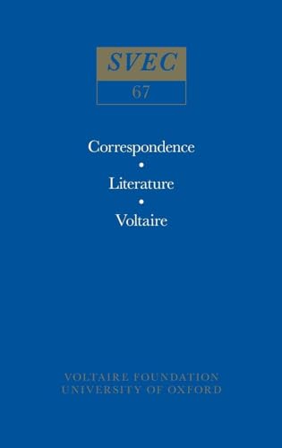 Correspondence • Literature • Voltaire