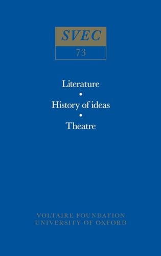 Literature • History of ideas • Theatre