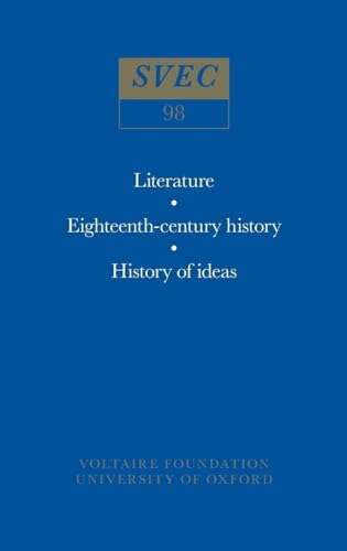 Literature • Eighteenth-century history • History of ideas