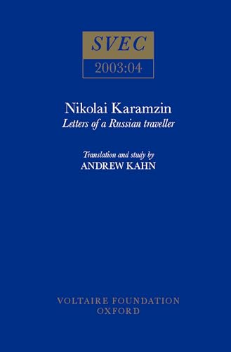 Nikolai Karamzin Letters of a Russian traveller
