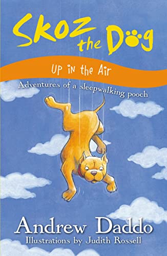 SKOZ THE DOG UP IN THE AIR