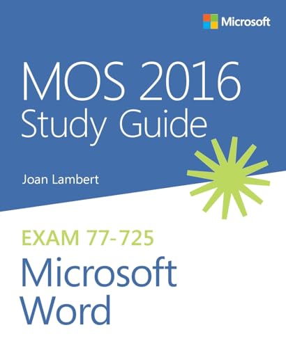 MOS 2016 Study Guide for Microsoft Word