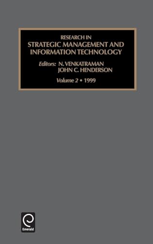 Research in Strategic Management and Information Technology