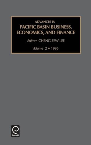 Advances in Pacific Basin Business, Economics and Finance