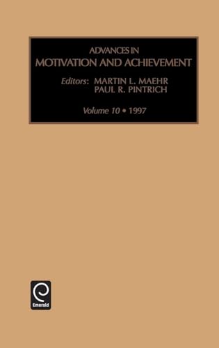 Advances in Motivation and Achievement