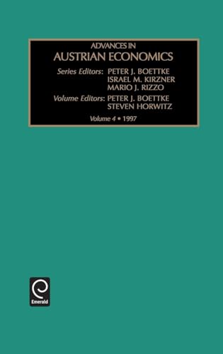 Advances in Austrian Economics