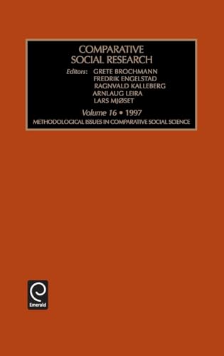 Methodological Issues in Comparative Social Science