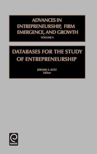 Databases for the Study of Entrepreneurship