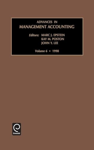 Advances in Management Accounting