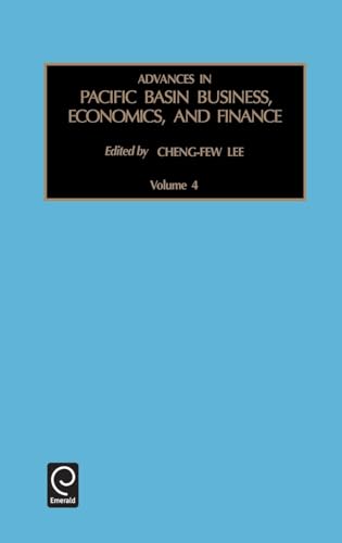 Advances in Pacific Basin Business, Economics, and Finance