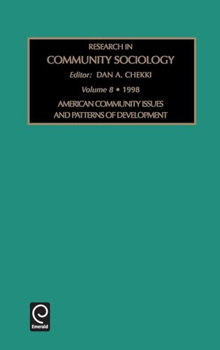 American Community Issues and Patterns of Development