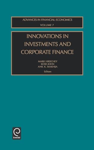 Innovations in Investments and Corporate Finance