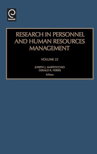 Research in Personnel and Human Resources Management