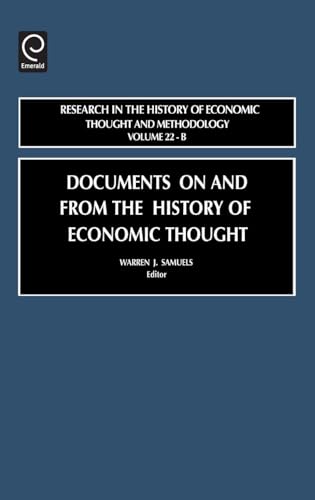 Documents on and from the History of Economic Thought