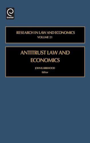 Antitrust Law and Economics