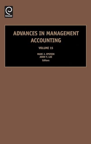 Advances in Management Accounting