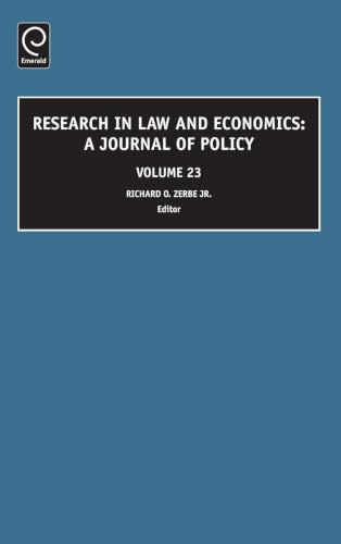 Research in Law and Economics