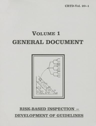 Risk-Based Inspection Development of Guidelines, General Document