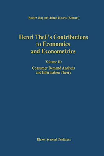 Henri Theil's Contributions to Economics and Econometrics
