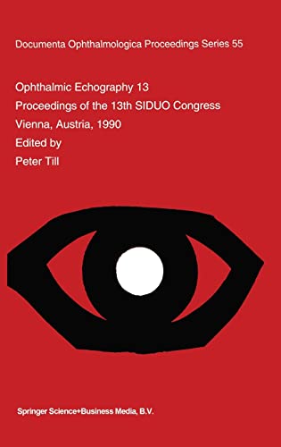 Ophthalmic Echography 13