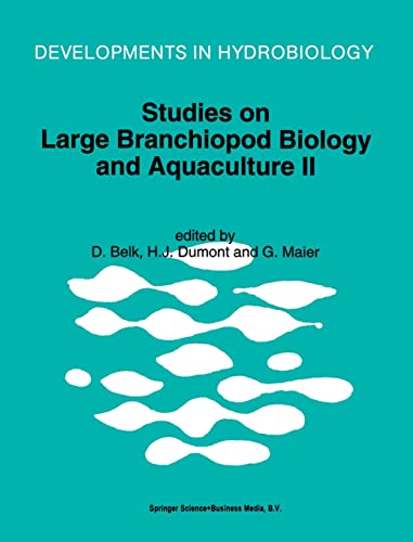 Studies on Large Branchiopod Biology and Aquaculture II