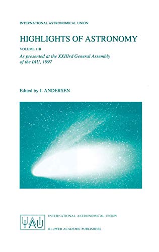 Highlights of Astronomy Volume 11b