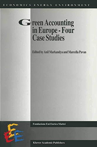Green Accounting in Europe - Four case studies