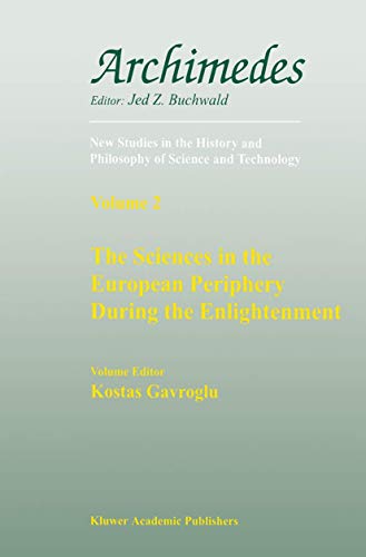 The Sciences in the European Periphery During the Enlightenment