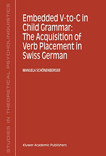 Embedded V-To-C in Child Grammar