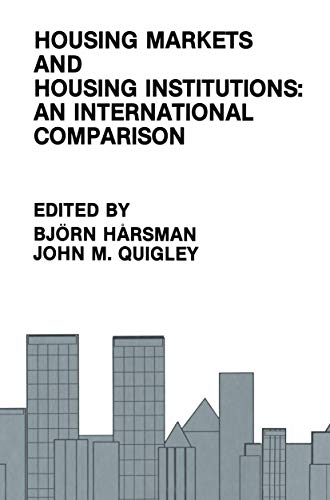 Housing Markets and Housing Institutions