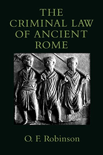 The Criminal Law of Ancient Rome