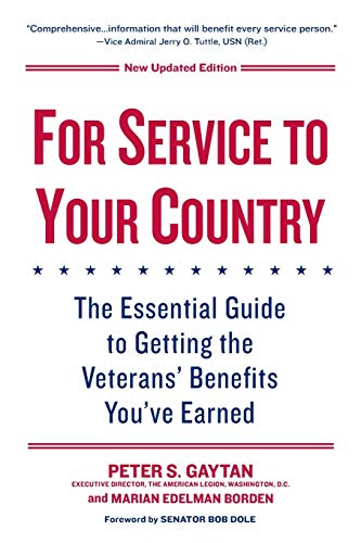 For Service to Your Country