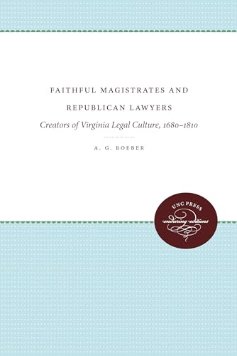 Faithful Magistrates and Republican Lawyers
